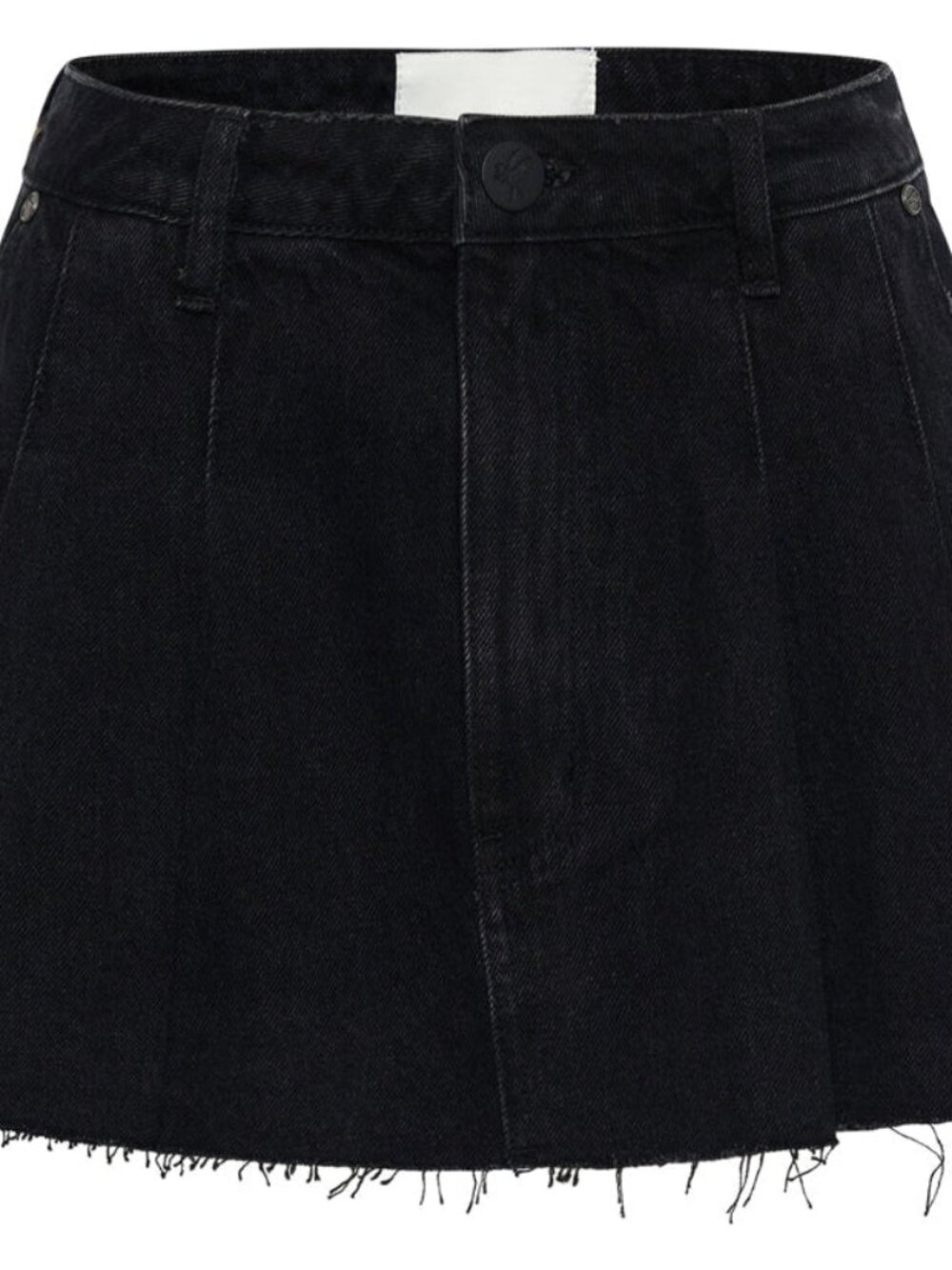 Jack Wills Black Denim Mini Skirt Size 6